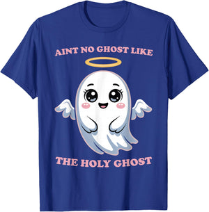 Halloween Ain't No Ghost Like The Holy Ghost Angel Women T-Shirt - T-Shirt | Royal
