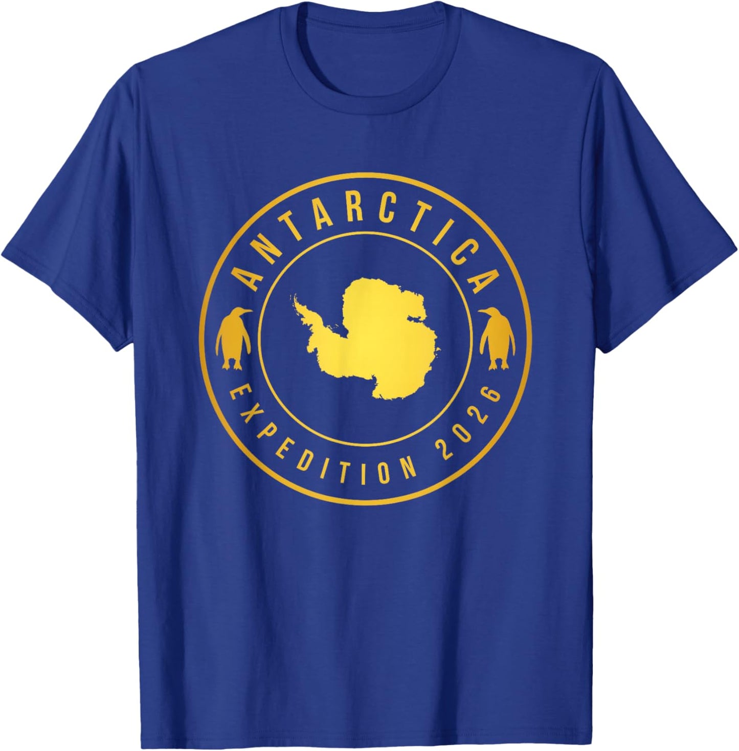 Antarctica Expedition 2026 - Retro Souvenir T-Shirt - T-Shirt | Royal