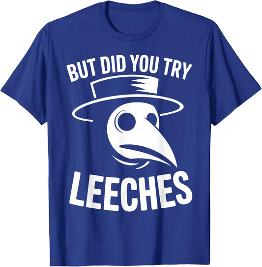 Leeches Plague Doctor T-Shirt - T-Shirt | Royal