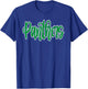 Panthers School Spirit Mascot Green Panther Pride Teacher T-Shirt - T-Shirt | Royal