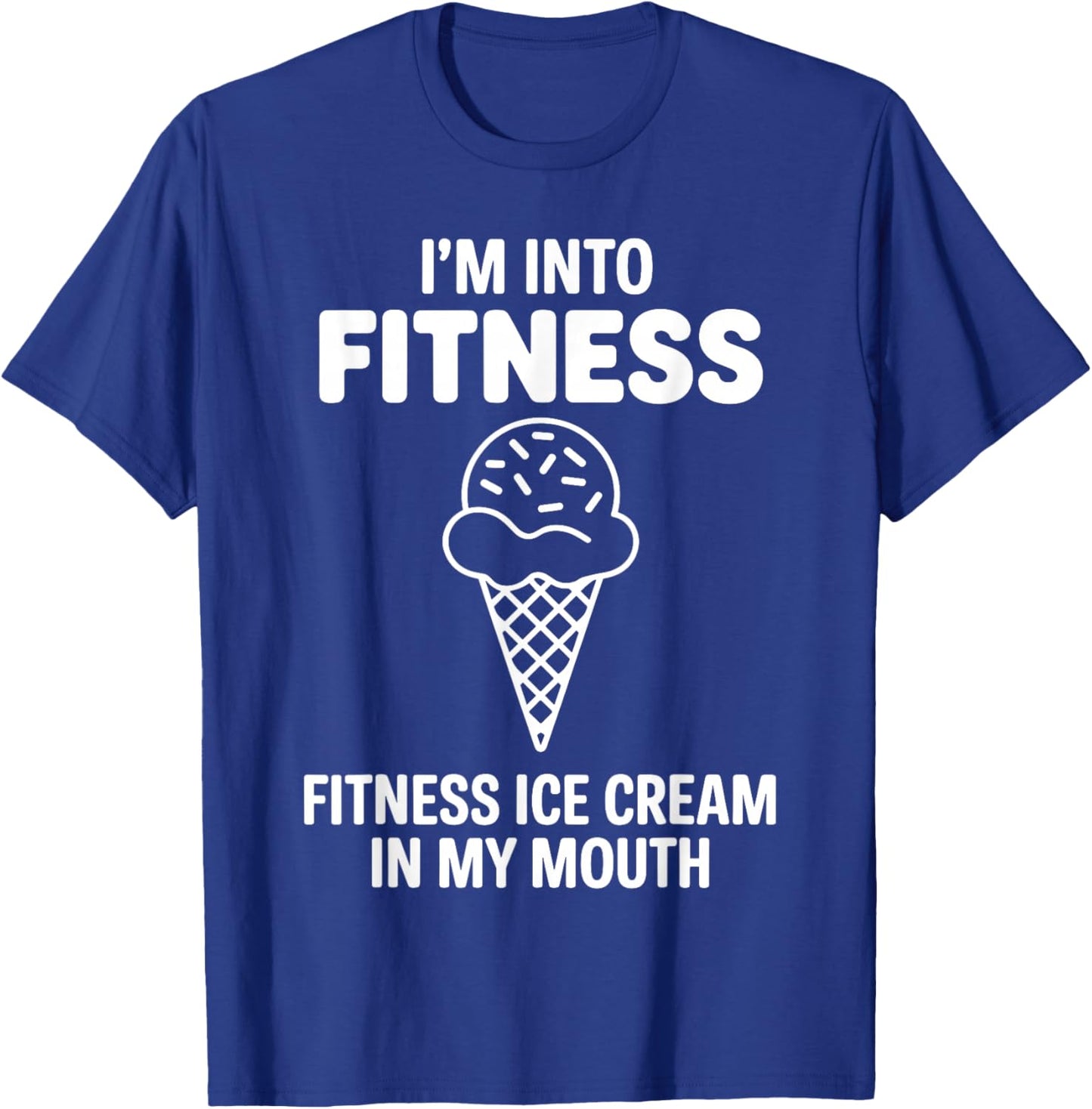 Funny Ice Cream Art Women Kids Dessert Ice Cream T-Shirt - T-Shirt | Royal