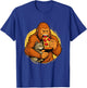 Bigfoot Eating Pizza - Italian Food Lover Pizza Baker T-Shirt - T-Shirt | Royal