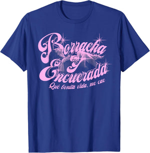 Official Jenni Rivera Borracha T-Shirt - T-Shirt | Royal