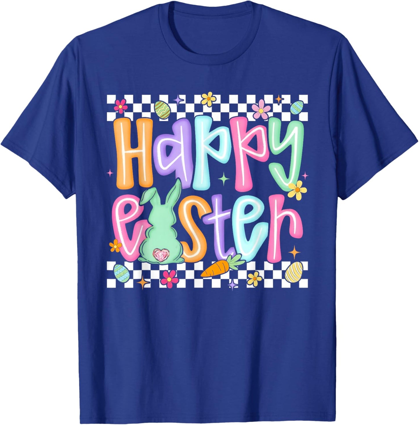 Preppy Women Girls Kids T-Shirt - T-Shirt | Royal