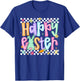 Preppy Women Girls Kids T-Shirt - T-Shirt | Royal
