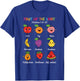 Fruit of The Spirit Christian Faith Religious Bible Verse T-Shirt - T-Shirt | Royal
