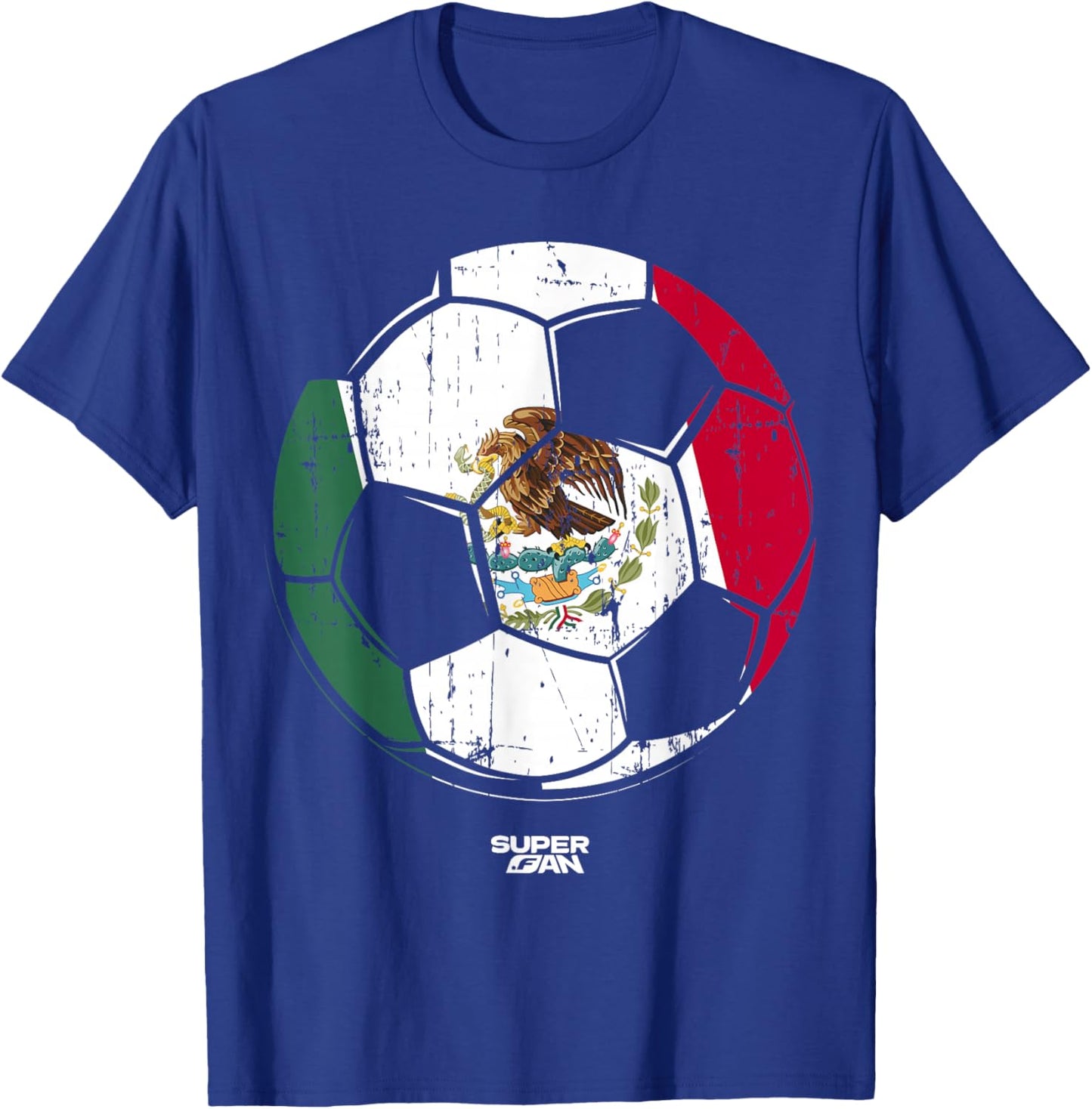 2026 Mexico Soccer Fan World Cup T-Shirt - T-Shirt | Royal