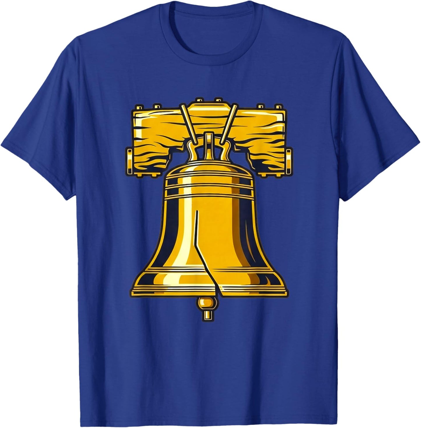 Liberty Bell Costume Adult Kid American Patriot Liberty Bell T-Shirt - T-Shirt | Royal