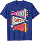 Happy 100 Days of School 100th Days Gift Teacher Girl Boy T-Shirt - T-Shirt | Royal
