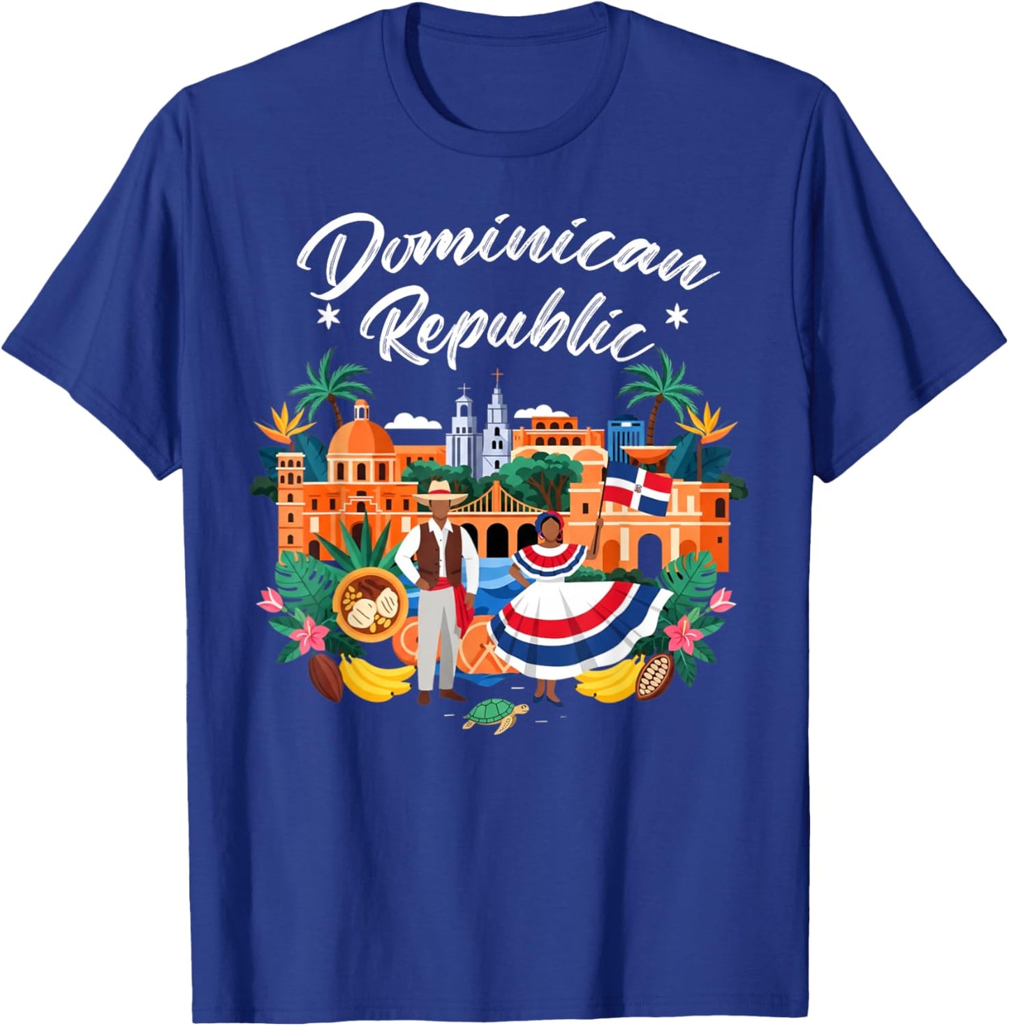 Dominican Flag Idea Kids Latin Heritage República Dominicana T-Shirt - T-Shirt | Royal