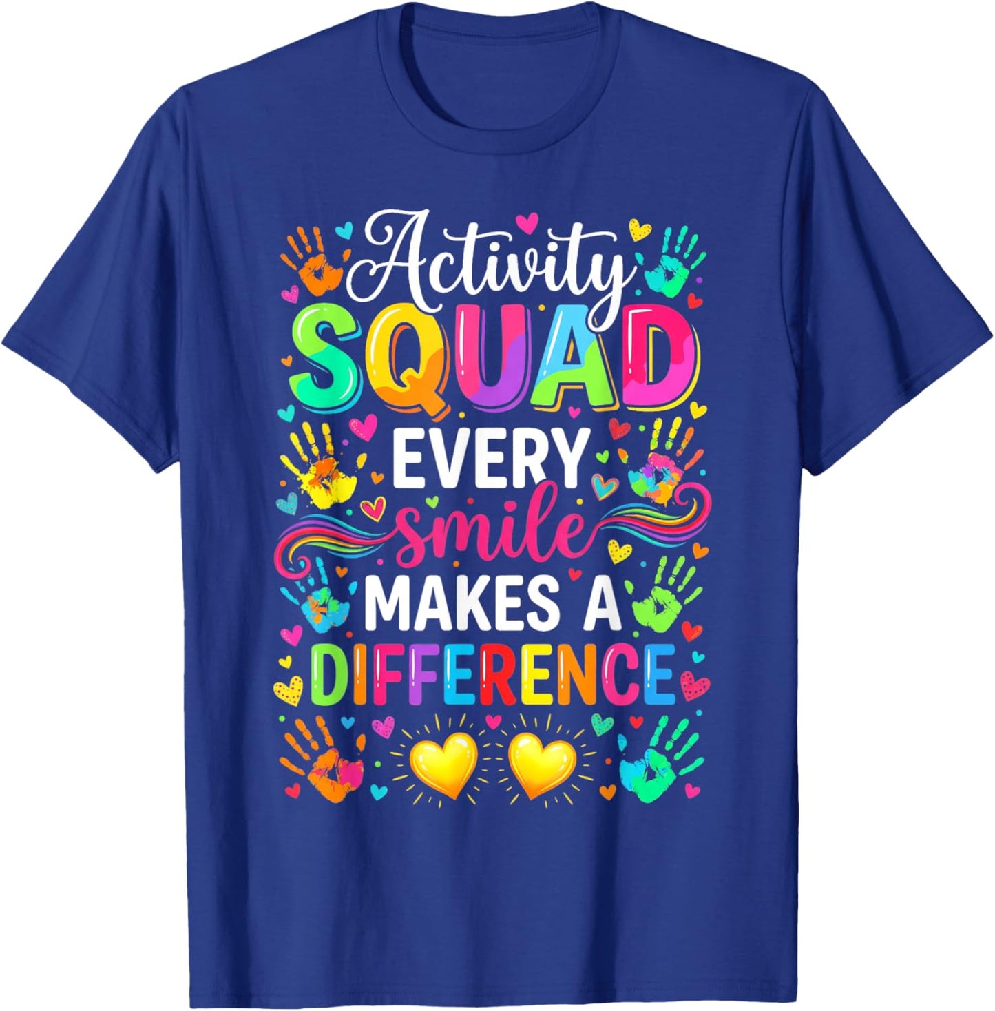 Activity Assistant Squad Team Professionals Week Director T-Shirt - T-Shirt | Royal