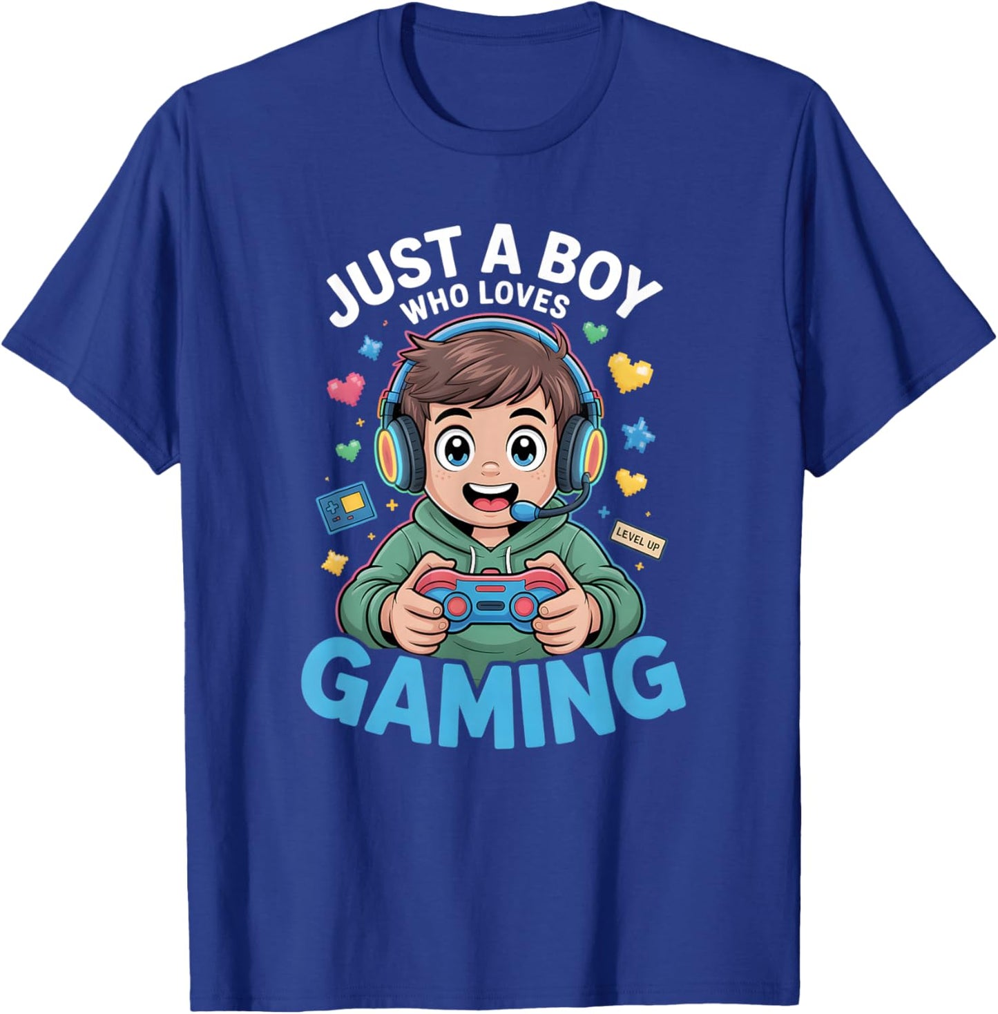 Boys Gaming T-Shirt - T-Shirt | Royal