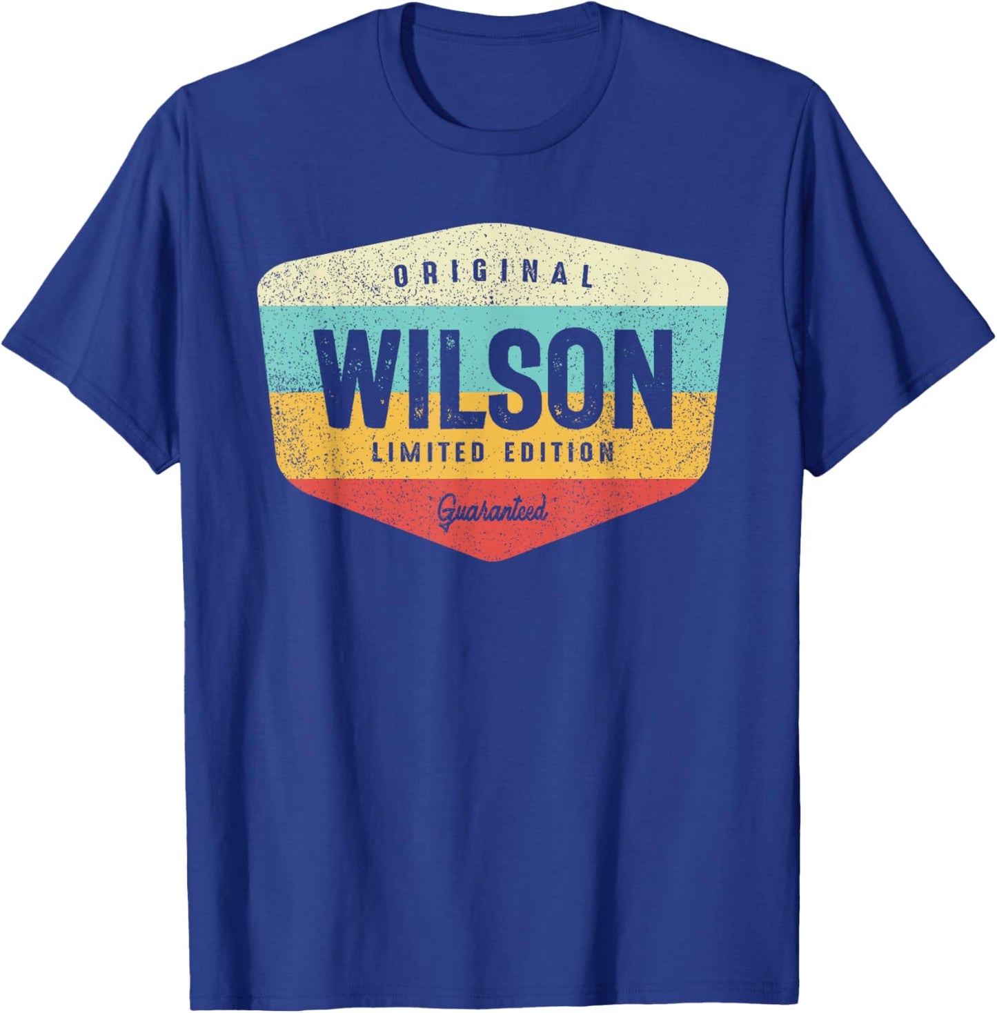 Wilson Personalized Name - Wilson T-Shirt - T-Shirt | Royal