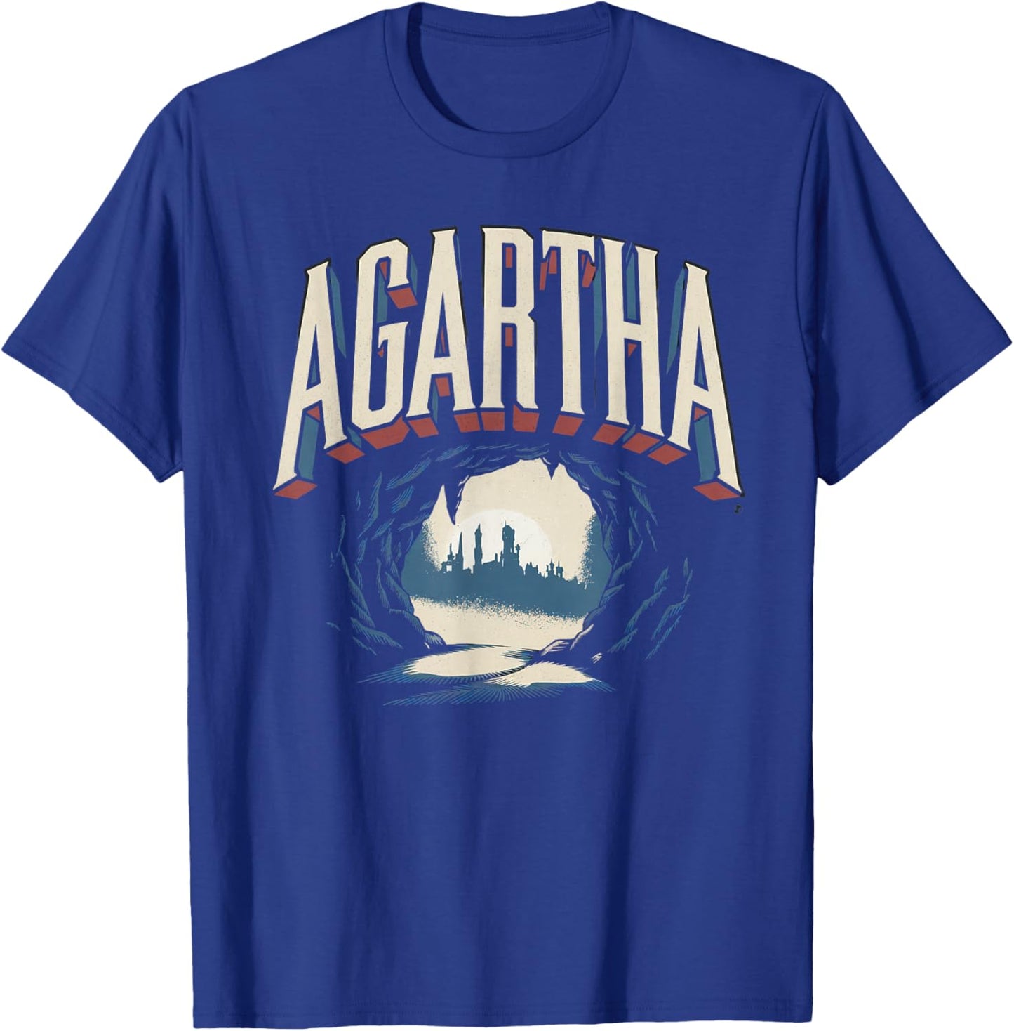 Agartha City UFO Conspiracy Theory Sci Fi Gaming T-Shirt - T-Shirt | Royal