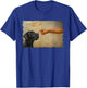 God Creates Great Black Great Dane Dog Lover T-Shirt - T-Shirt | Royal