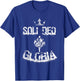 Soli Deo Gloria Reformed Theology Five Solas Christian Art T-Shirt - T-Shirt | Royal