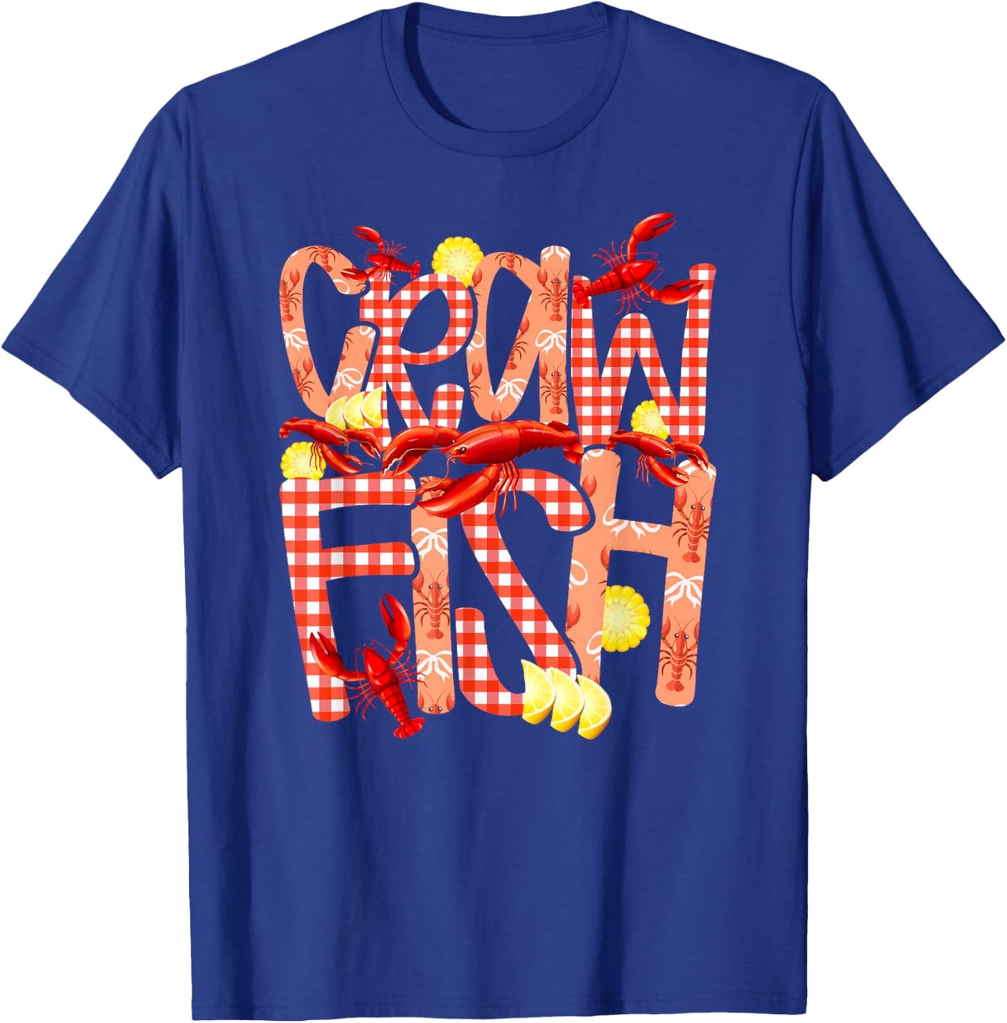 Crawfish Cute Crawfish Lover Crawfish Boil T-Shirt - T-Shirt | Royal