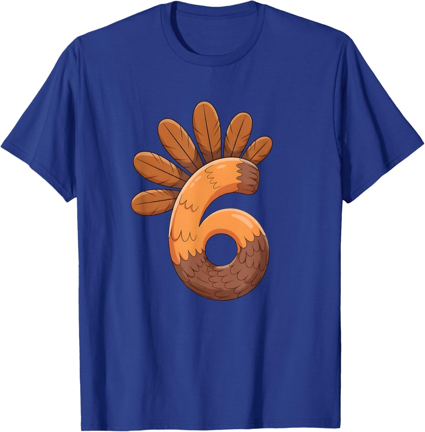 Funny 67 Six Seven Meme Couple Matching Turkey Thanksgiving T-Shirt - T-Shirt | Royal