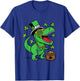 St Patricks Day Dinosaur Saint Pattys Trex Boys Kids Toddler T-Shirt - T-Shirt | Royal