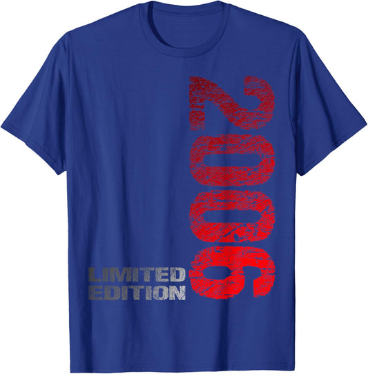 Limited Edition 2006 20th Birthday T-Shirt - T-Shirt | Royal