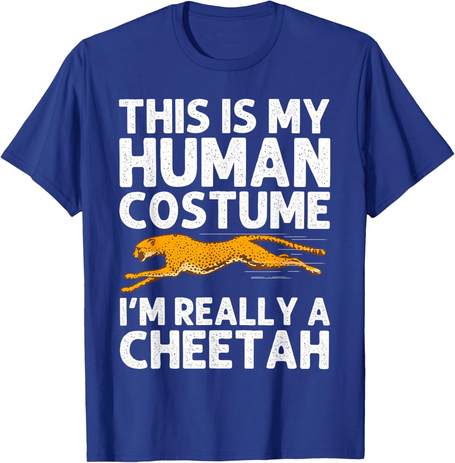 Cool Cheetah Art Women Kid Zoo Animal Safari Cheetah T-Shirt - T-Shirt | Royal