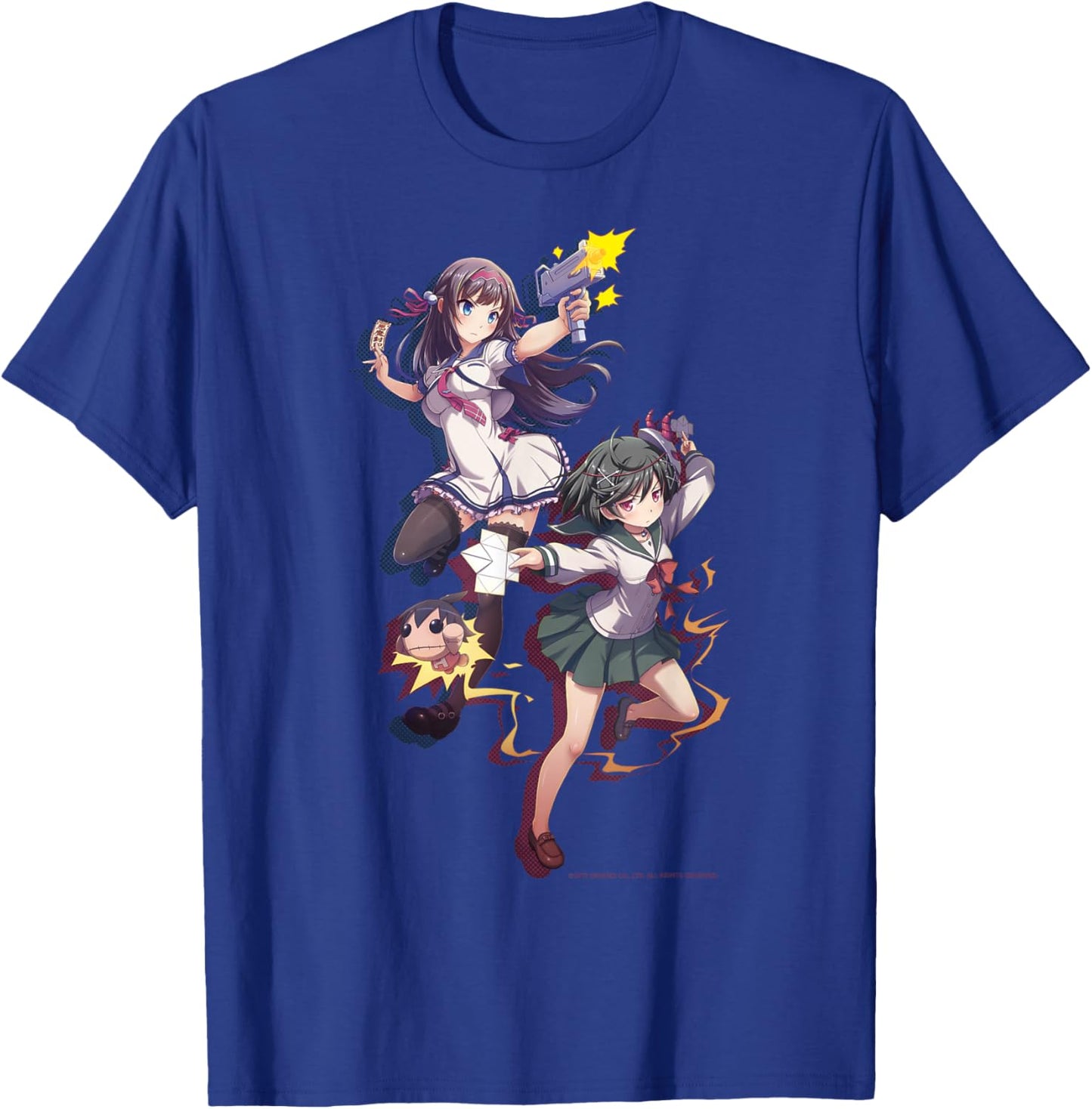 GalGun Double Peace 001 Shinobu & Maya T-Shirt - T-Shirt | Royal