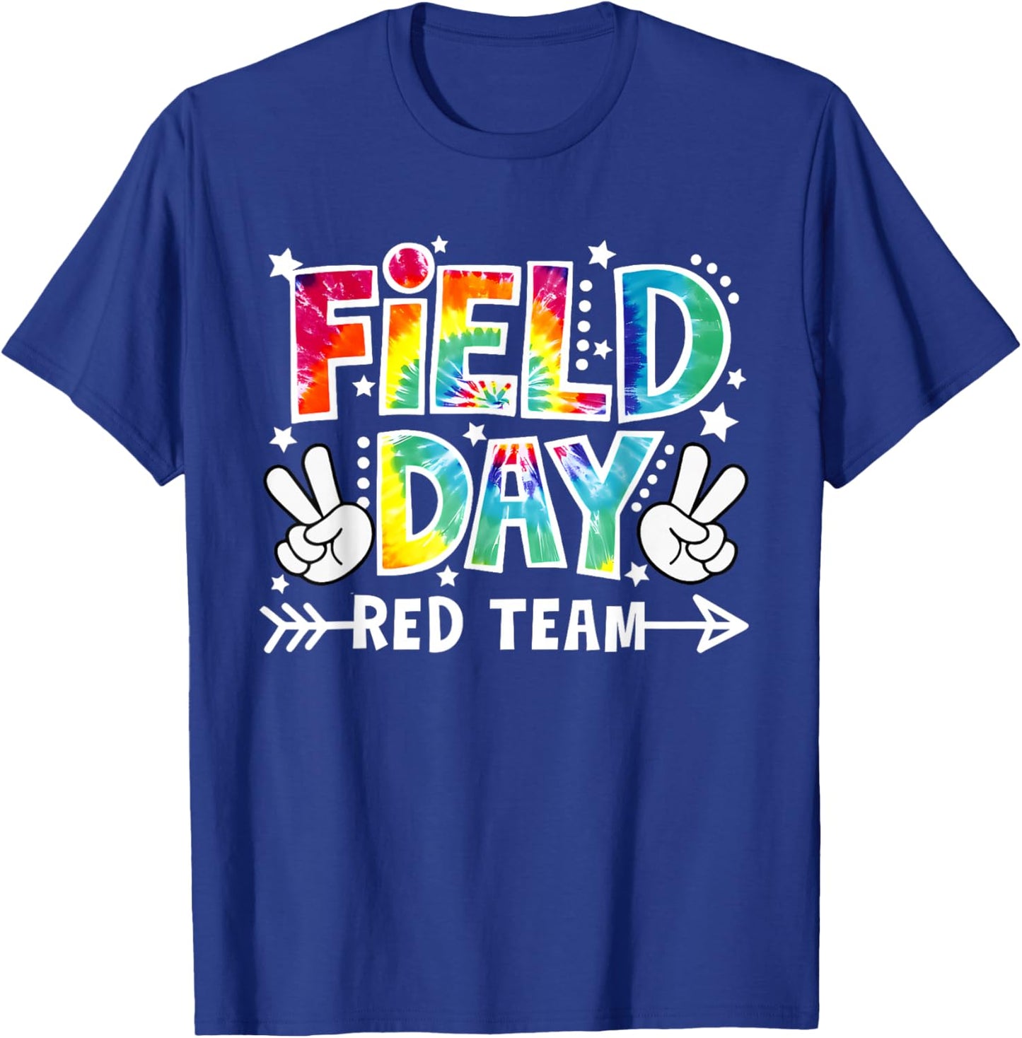 Field Day Red Team Funny for Teacher Kids Field Day Games T-Shirt - T-Shirt | Royal