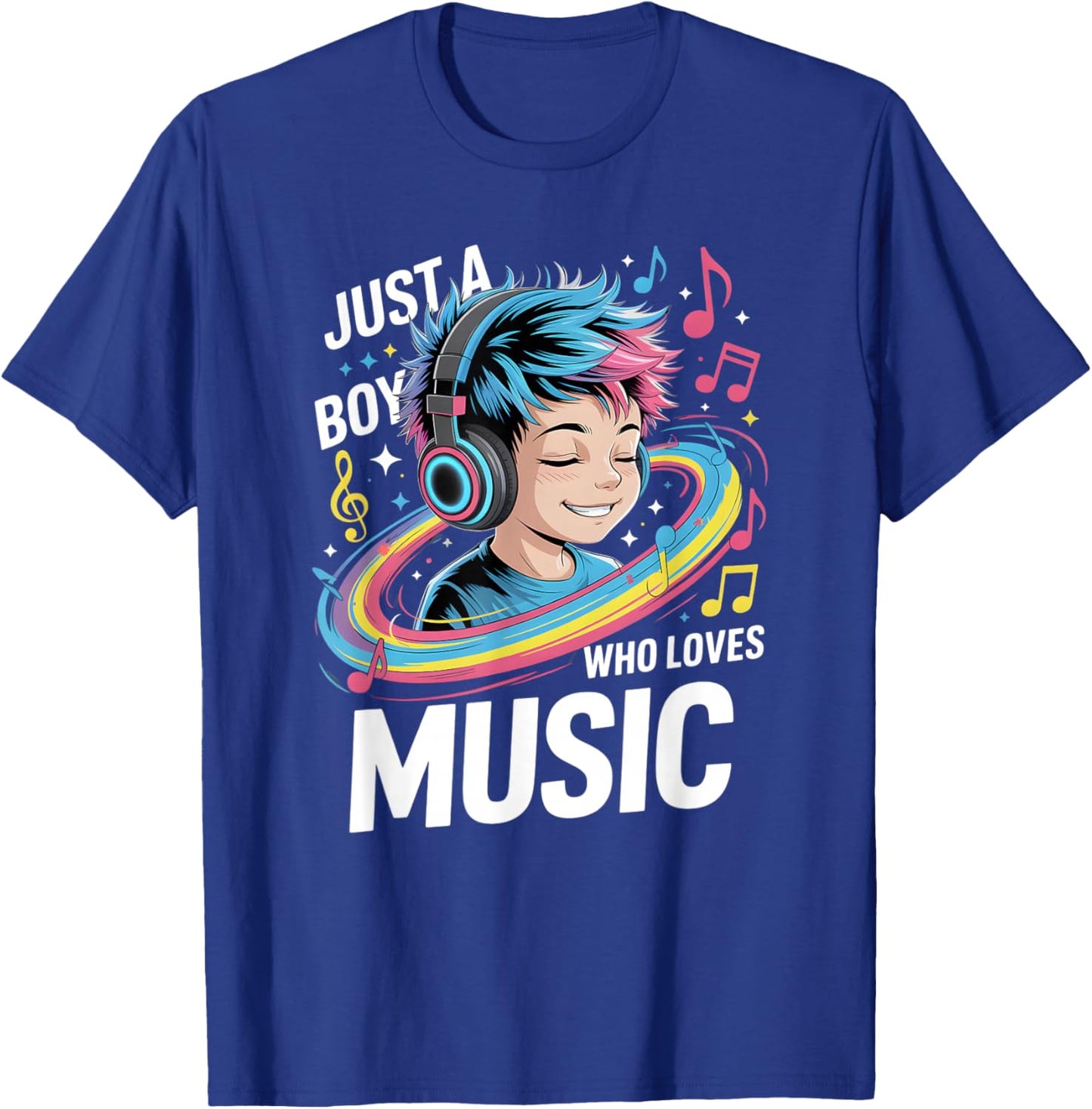 Boys Music T-Shirt - T-Shirt | Royal