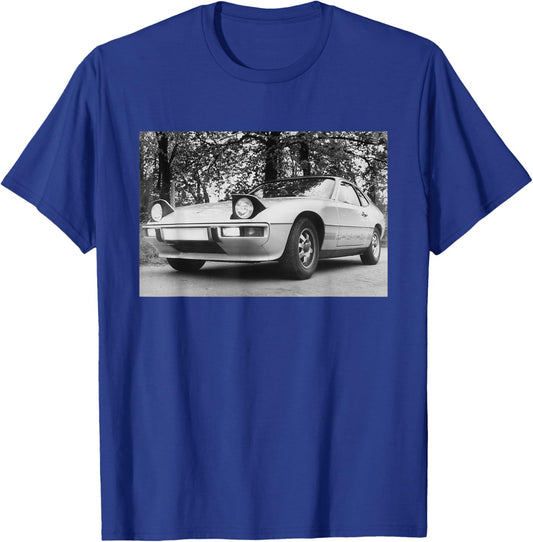 Porsche 924 Sports Car 1977 T-Shirt - T-Shirt | Royal