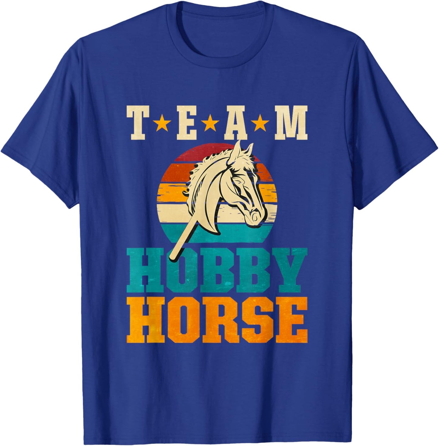 Team Hobby Horse T-Shirt - T-Shirt | Royal