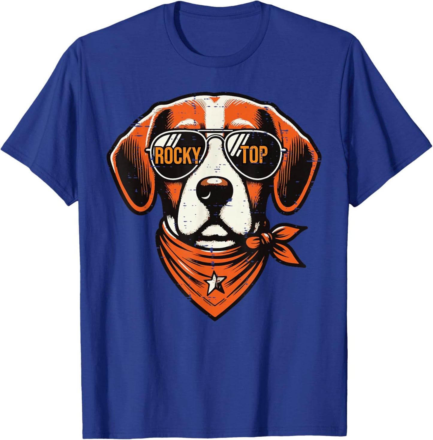 Tennessee Dog Girls Youth Teen Kids Men Boys Women T-Shirt - T-Shirt | Royal