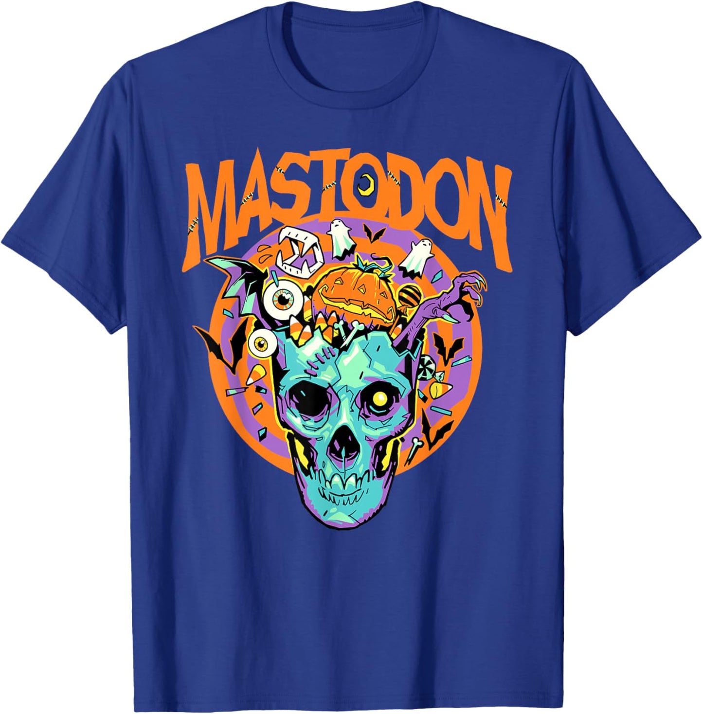 Mastodon – Sam Splosion Orange T-Shirt - T-Shirt | Royal