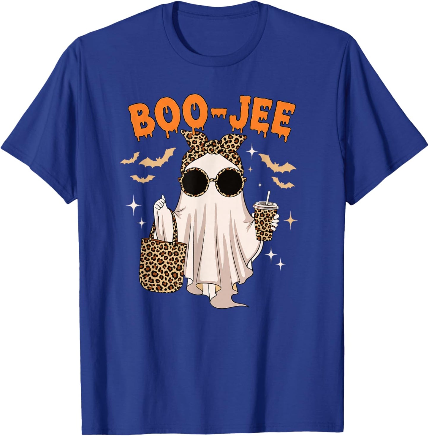 Boo-JEE Ghost Halloween Fashion for Trendy Spirit Lovers T-Shirt - T-Shirt | Royal