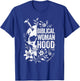 Biblical Womanhood Skull Flower Judges 4-21 Woman Christian T-Shirt - T-Shirt | Royal