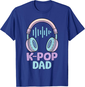 K Pop Dad Korean Music Father K-Pop T-Shirt - T-Shirt | Royal