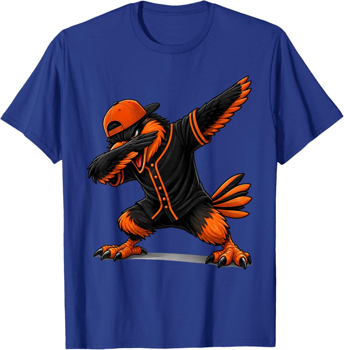 Funny Oriole Dabbing Women Women Youth Toddler Kids Boys T-Shirt - T-Shirt | Royal