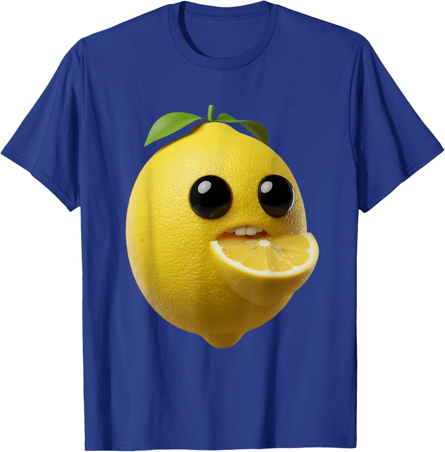 Niche Fruits Funny Lemon Meme Brainrot Surreal T-Shirt - T-Shirt | Royal