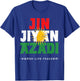 Kurdish Flag, JIN JIYAN AZADI, Kurdish Women, Free Kurdistan T-Shirt - T-Shirt | Royal