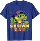 Mardi Gras Six Seven Bruh Mardigator Alligator 6 7 Meme Boys T-Shirt - T-Shirt | Royal