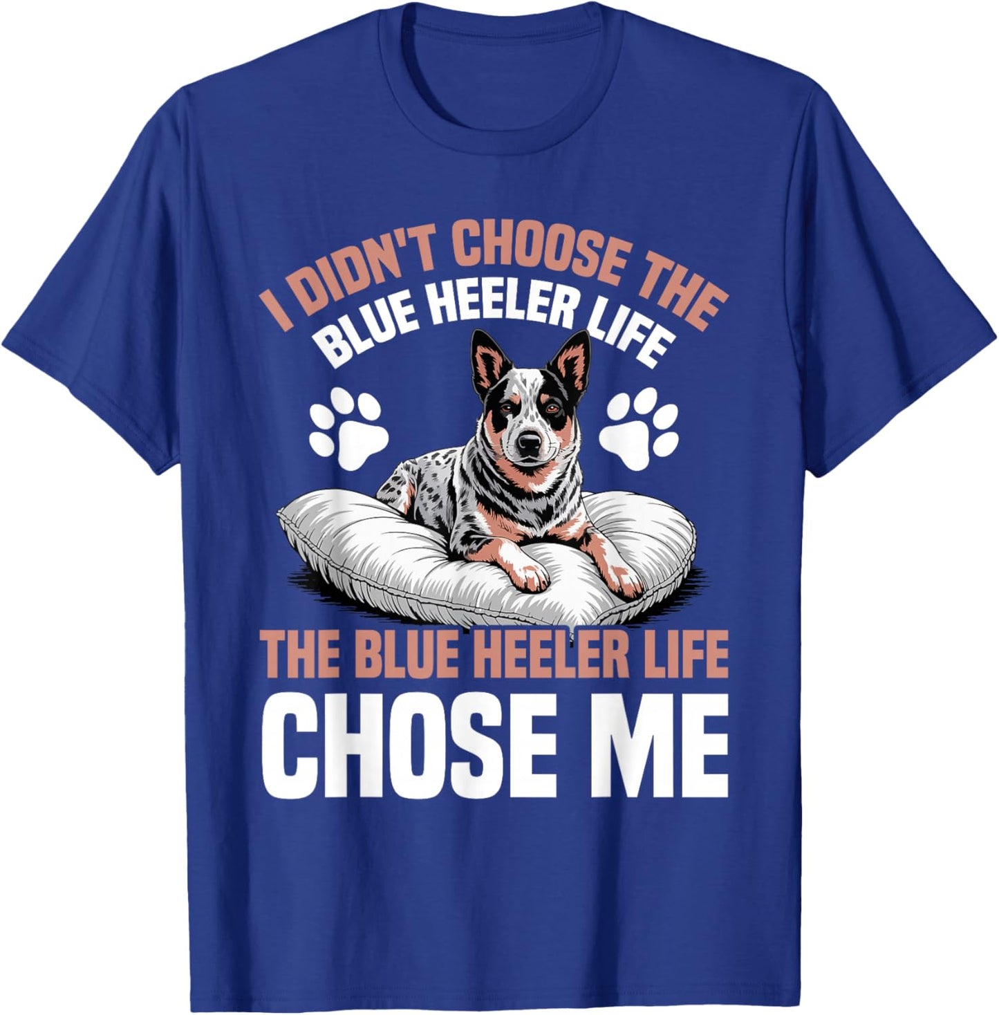 Australian Cattle Dog Blue Heeler T-Shirt - T-Shirt | Royal