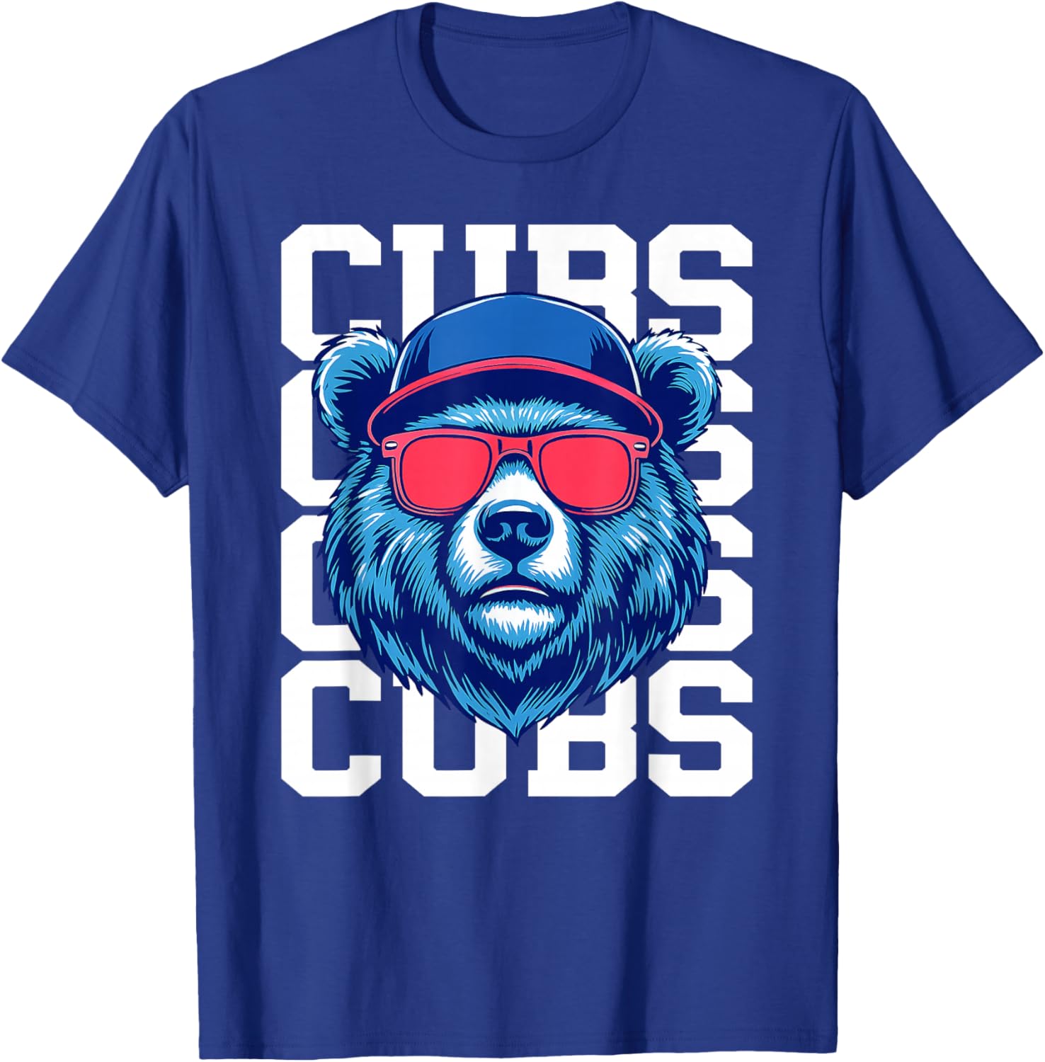 Cubs Inspirational Design Women Girls Boys T-Shirt - T-Shirt | Royal