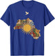 Kurdistan Map Flag Heritage Ethnic Pride Kurdish Culture T-Shirt - T-Shirt | Royal