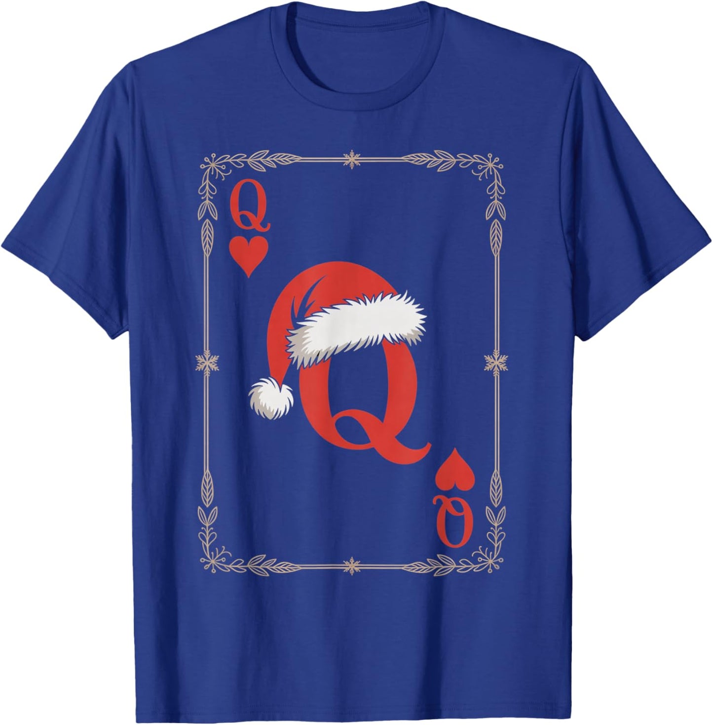 Queen of Hearts Christmas Costume - Playing Card T-Shirt - T-Shirt | Royal