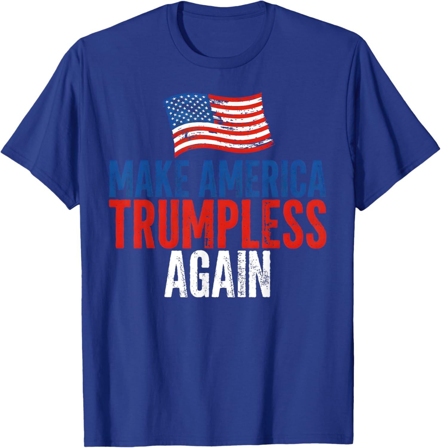 American Flag T-Shirt - T-Shirt | Royal