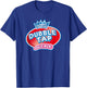 Retro Patriotic American Double Tap Rule 2A Vintage Grunge T-Shirt - T-Shirt | Royal