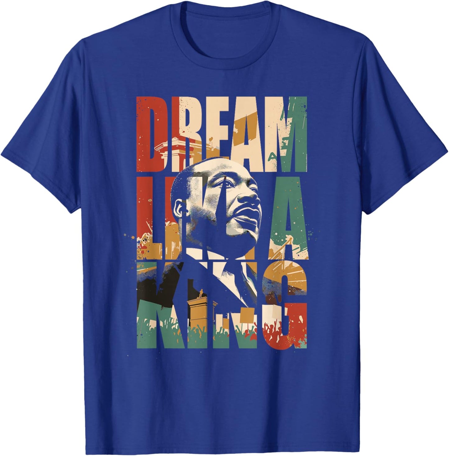 Black History Month Martin Have Dream Luther King Day T-Shirt - T-Shirt | Royal