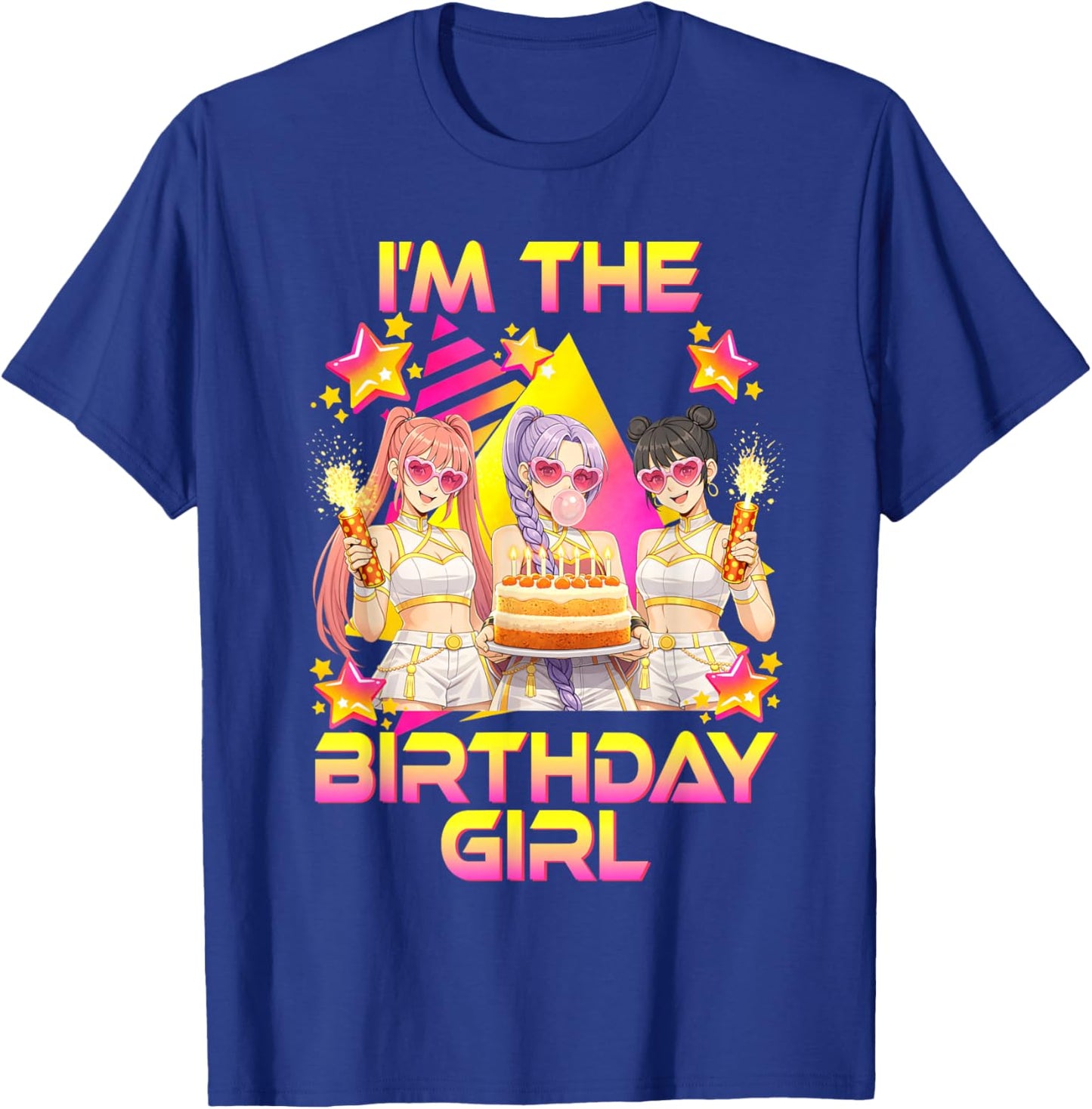 I’m The Birthday Girl K Pop Kids Bday Korean Music Lovers T-Shirt - T-Shirt | Royal