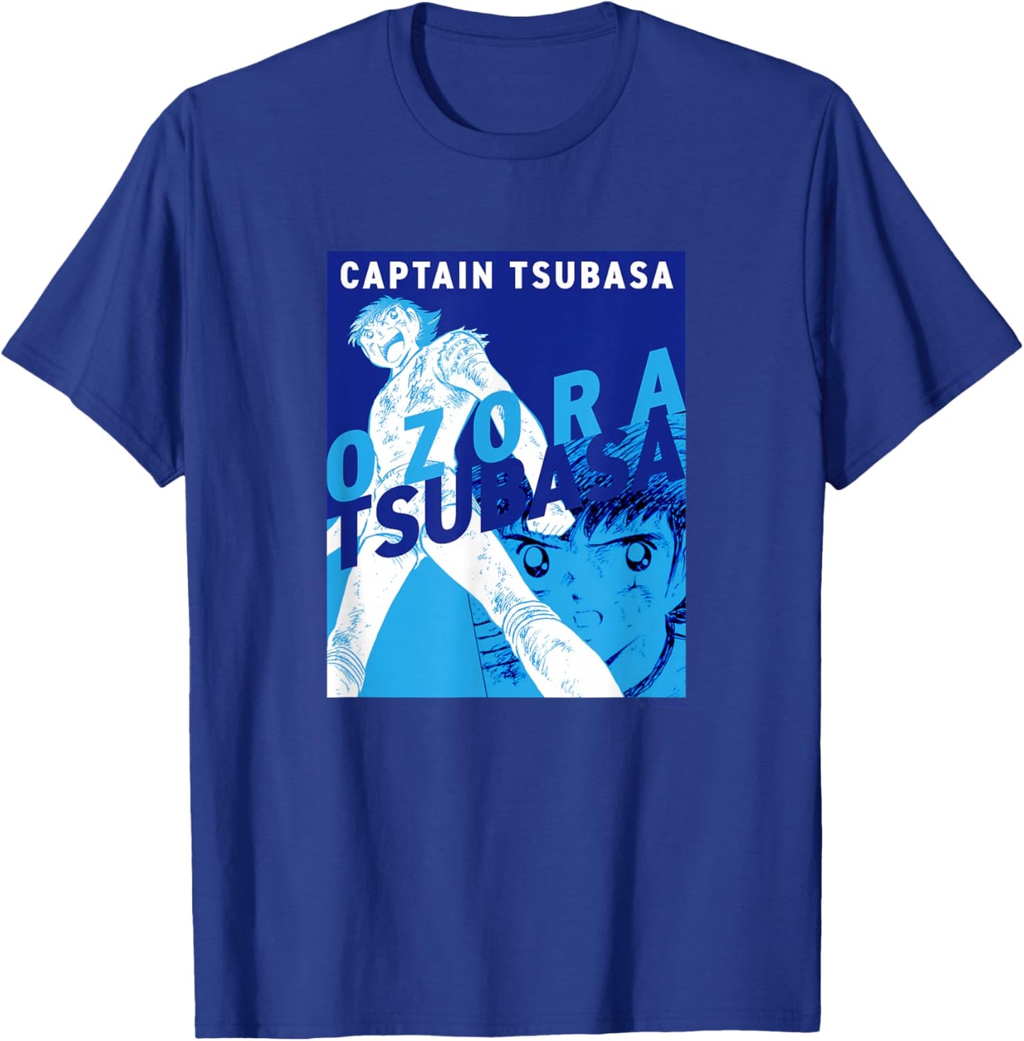 Tsubasa Ozora (Go Go Nankatsu V3) T-Shirt - T-Shirt | Royal