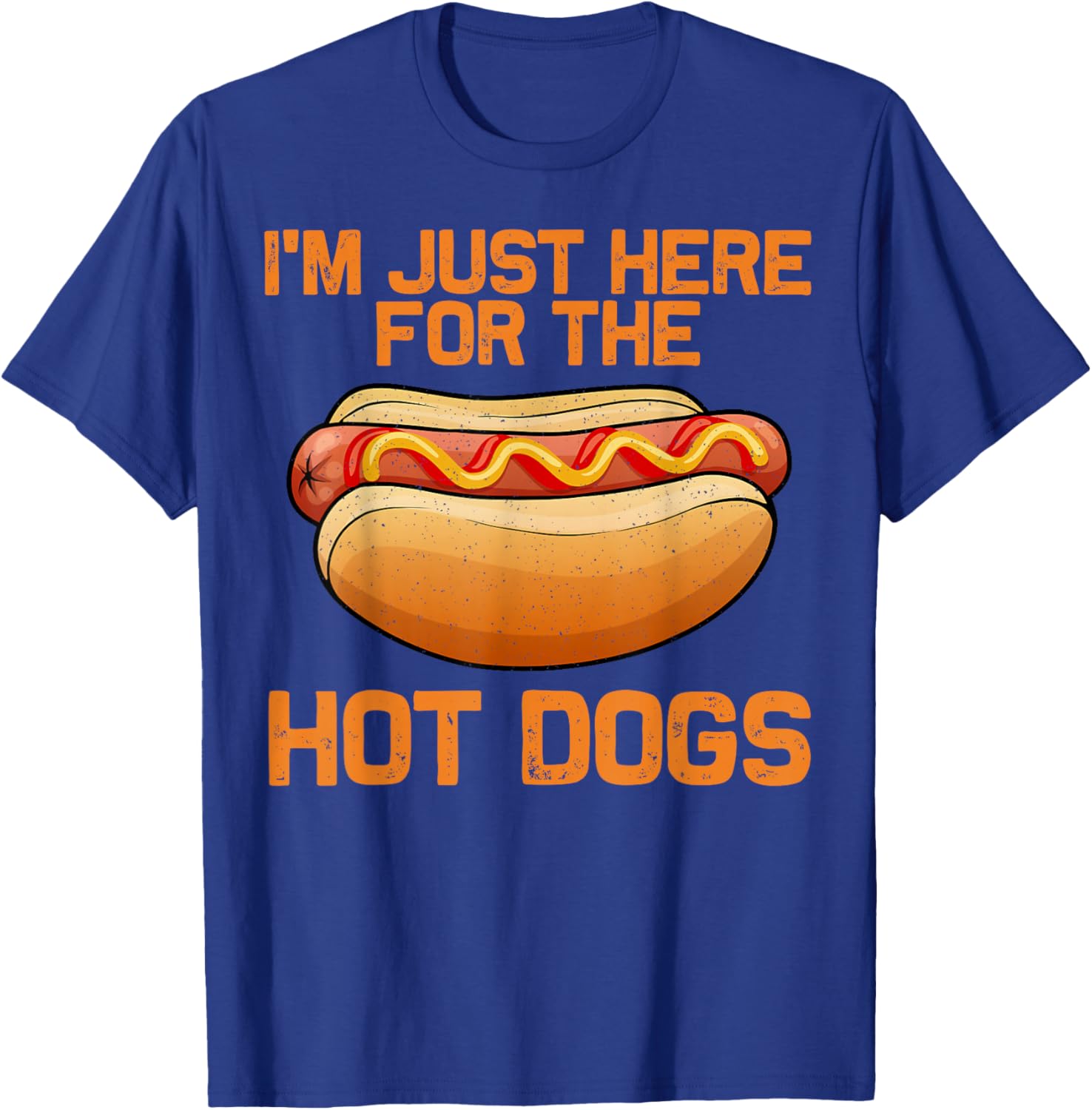 Funny Hot Dog Art Women Kids Hot Dog Stand Hot Dog T-Shirt - T-Shirt | Royal