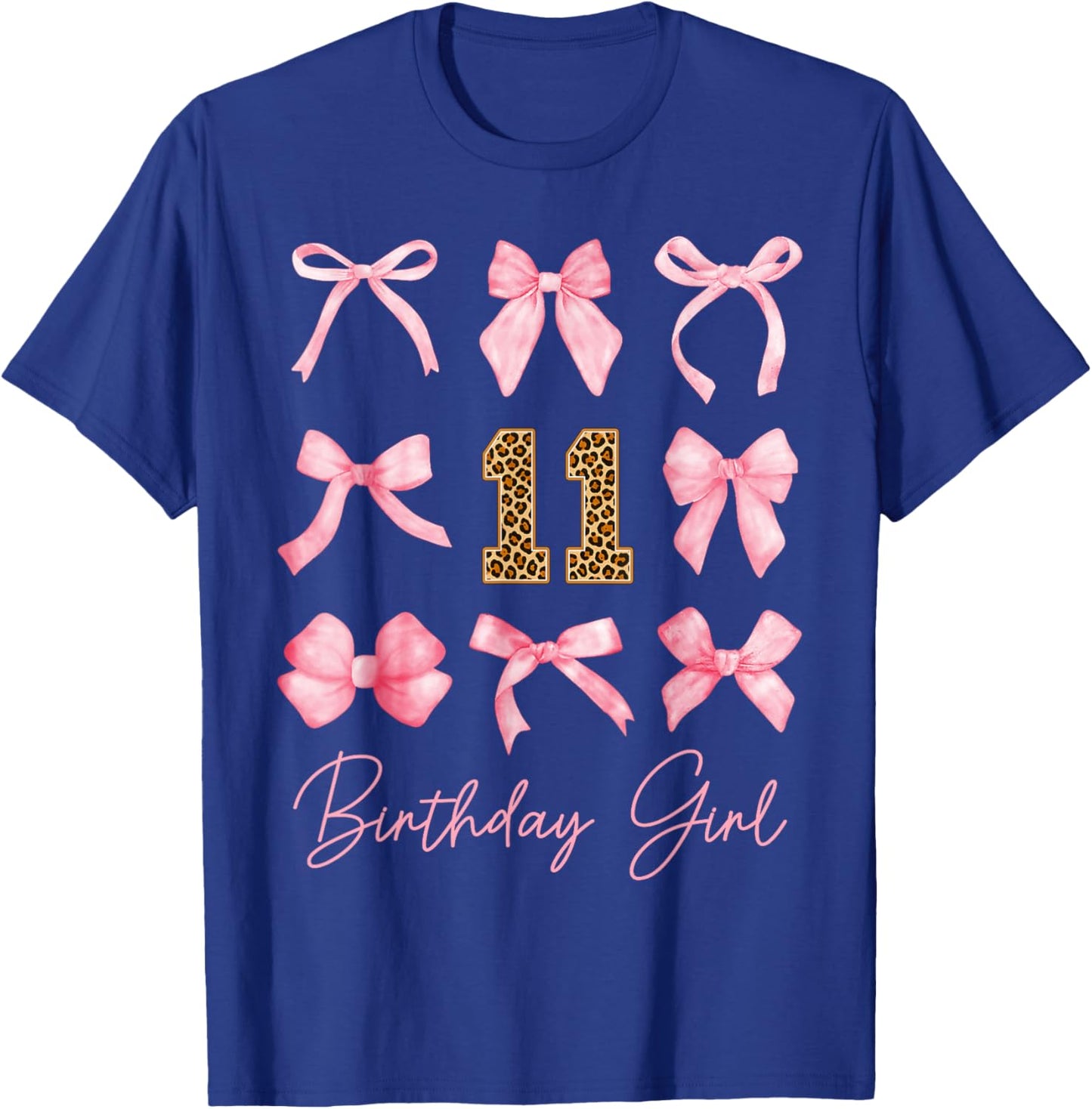 11 Year Old Party T-Shirt - T-Shirt | Royal